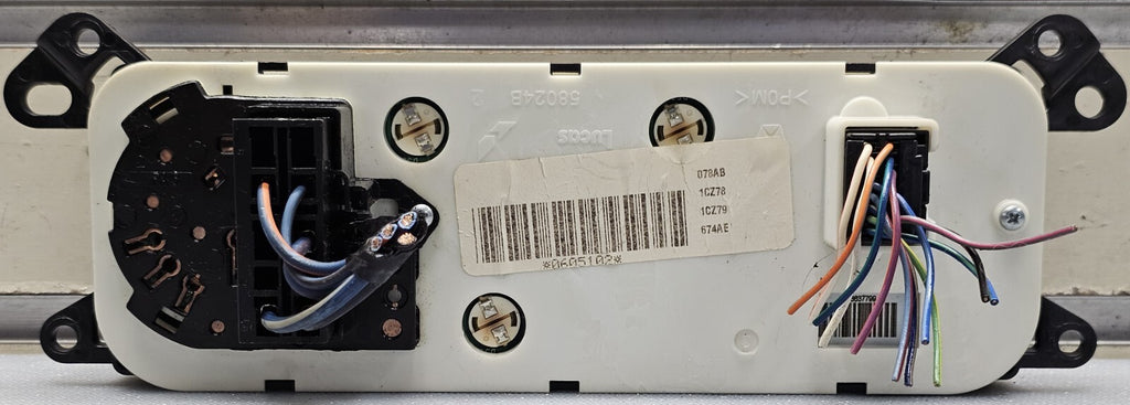 🔥06-08 Dodge Ram DAKOTA A/C Heater Climate Control Temperature Unit w/1 Button
