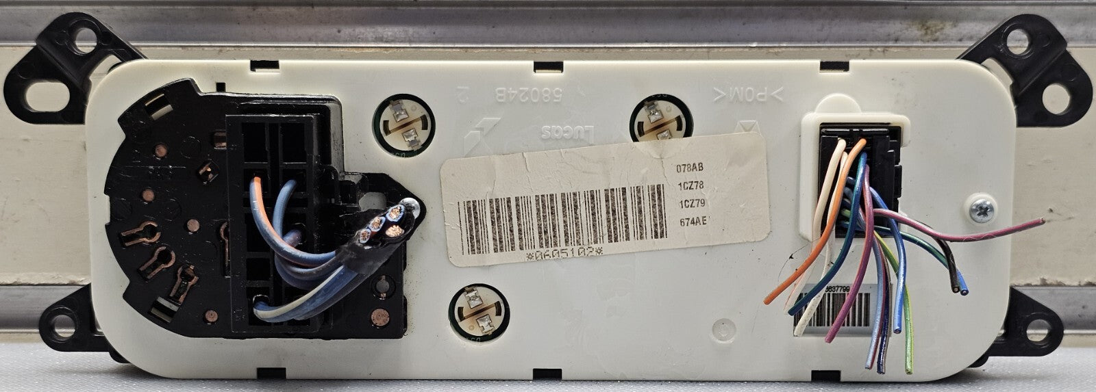🔥06-08 Dodge Ram DAKOTA A/C Heater Climate Control Temperature Unit w/1 Button