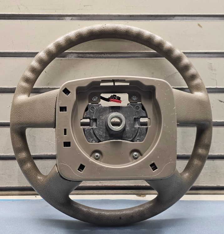 🔥2004-2008 Ford F-150 F150 Tan Leather Wrapped Steering Wheel OEM TAN