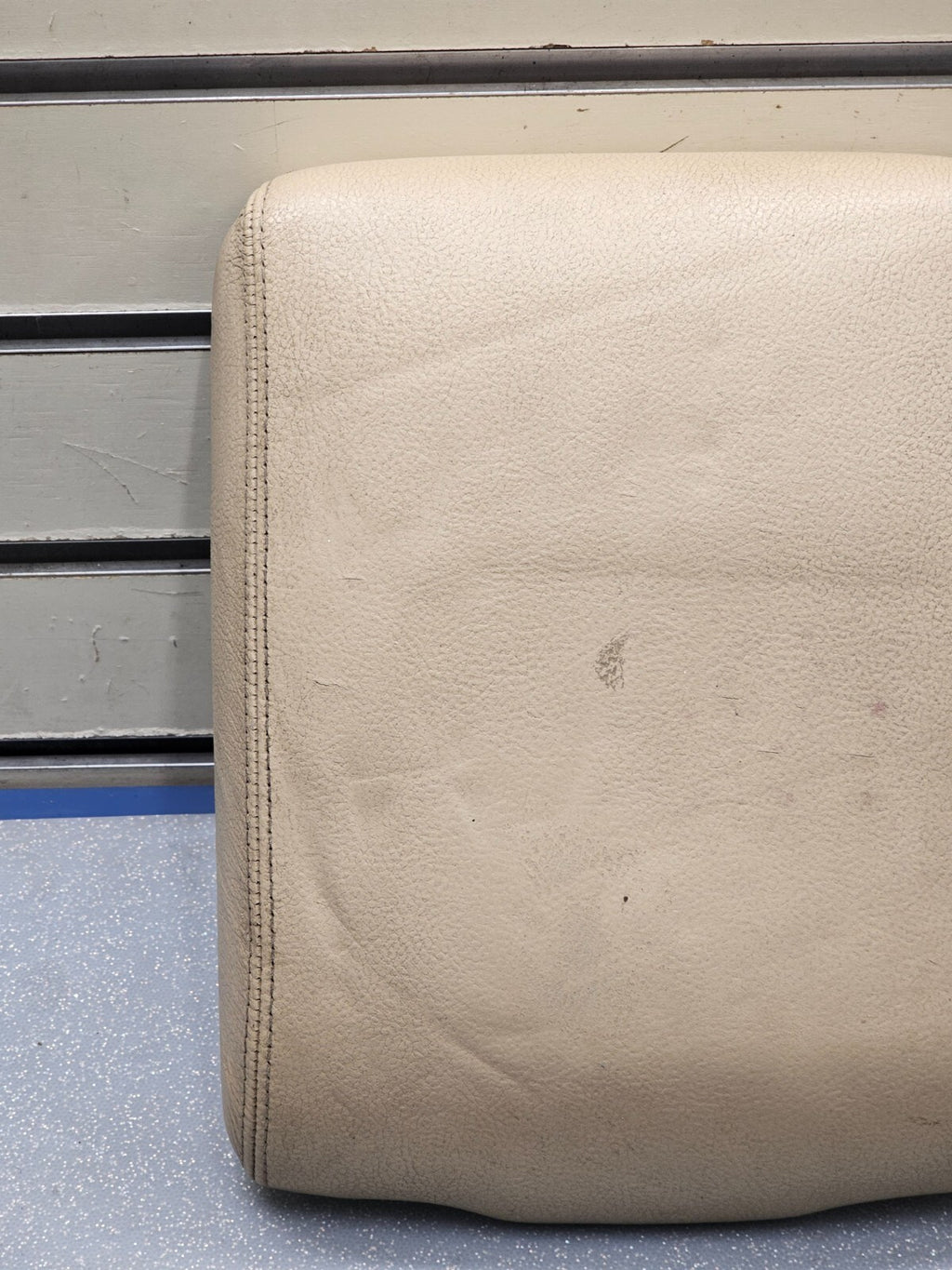 🔥99-04 Land Rover Discovery Center Console Leather Armrest Top Lid Assembly Tan