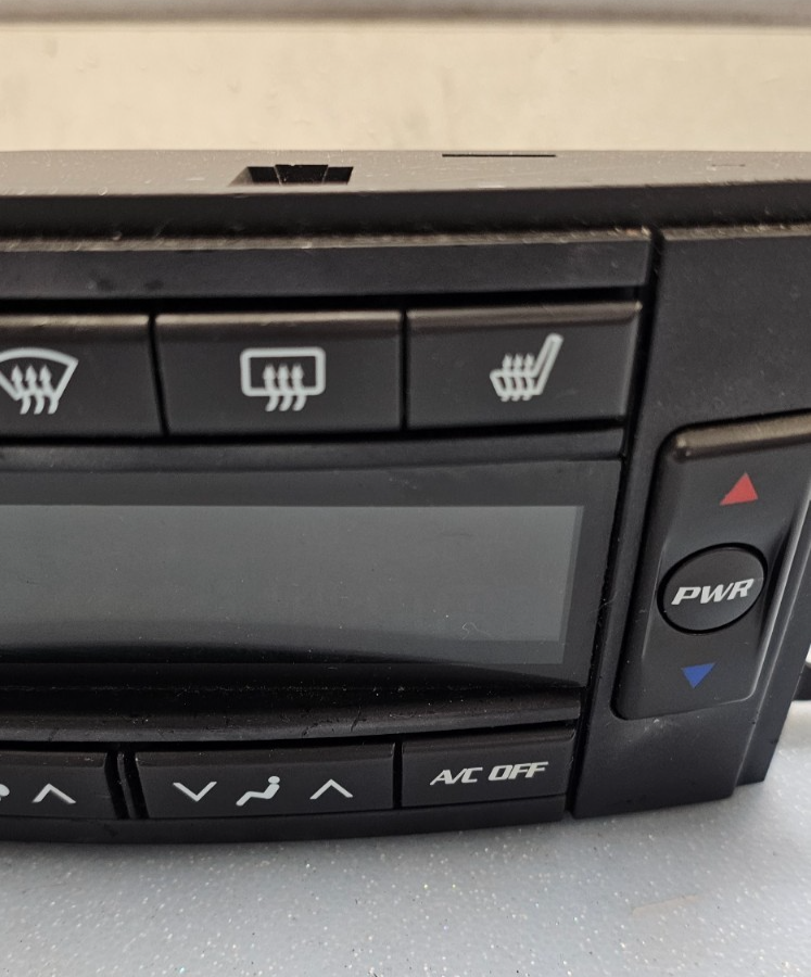 🔥03-07 Cadillac CTS Climate Control Panel Temperature A/C AC HVAC Heater Black