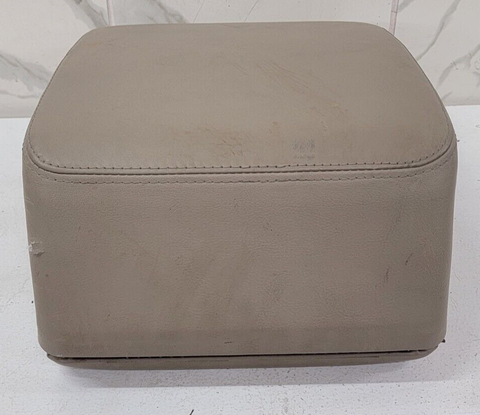 1997-03 Ford F-150 Jump Seat Center Console Armrest Holder Leather Tan JS6