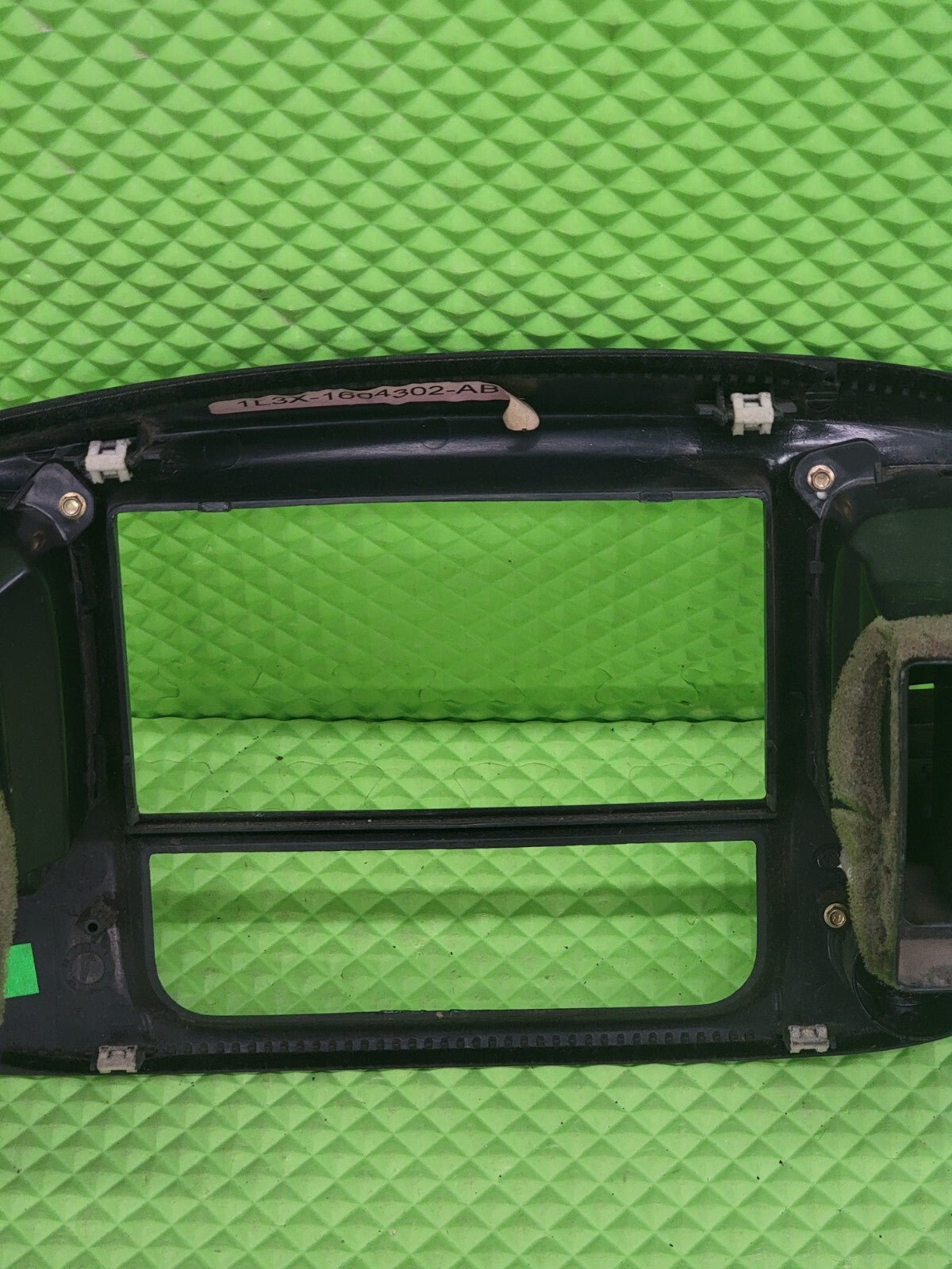 🔥1997-2003 Ford F150 Center Dash Radio Climate BEZEL Trim Panel Line Gray B1