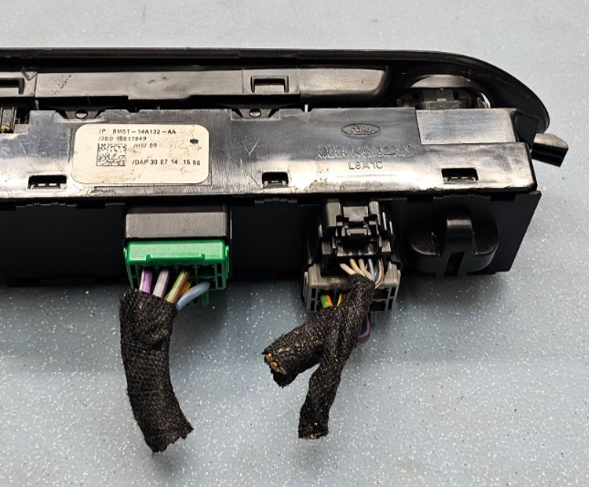 12-18 Focus Escape Front Left Driver Master Power Window Switch Regulator Black