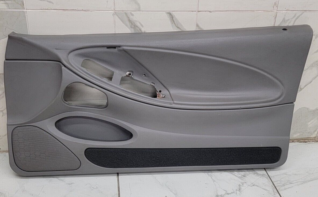 🔥94-04 Ford MUSTANG Interior DOOR Panel Front RIGHT Driver w/Auto DARK GRAY D19