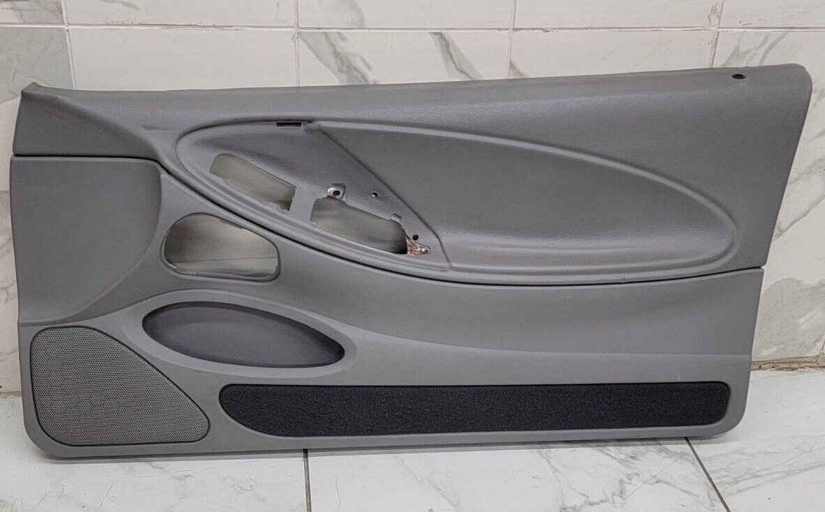 🔥94-04 Ford MUSTANG Interior DOOR Panel Front RIGHT Driver w/Auto DARK GRAY D19