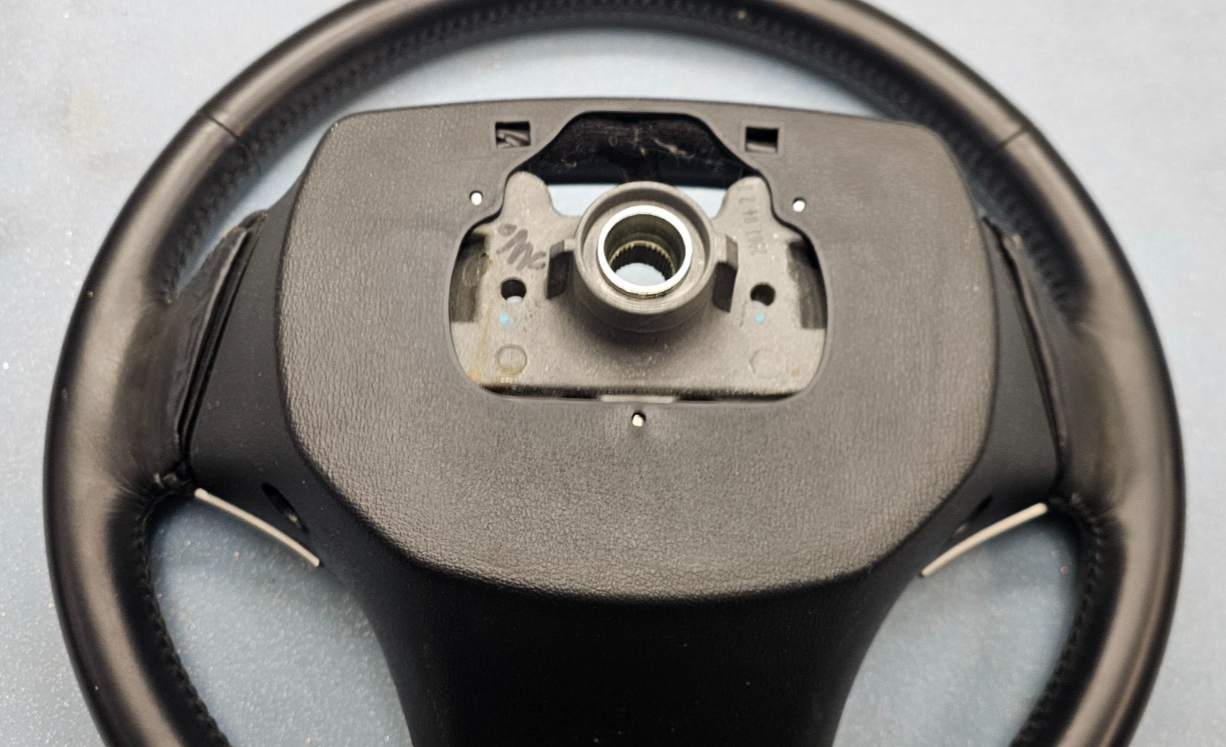 🔥07-09 Elantra Left Driver Steering Column Wheel Cruise Control Leather Black