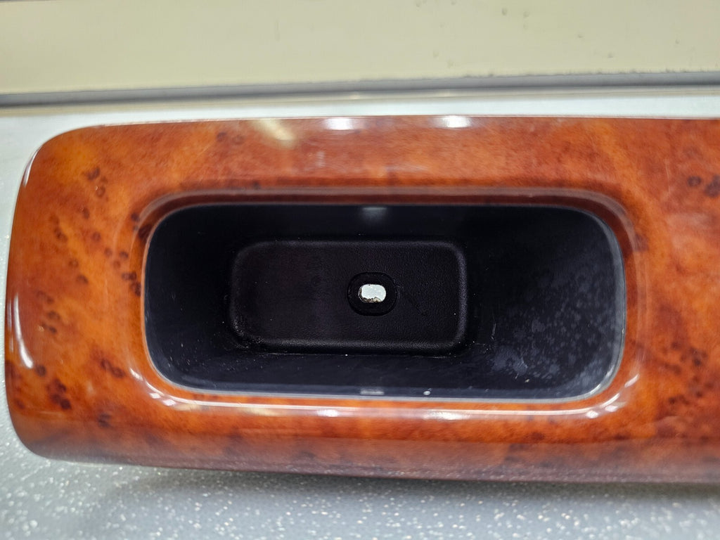 🔥02-06 Toyota Camry Front Left Driver Master Power Window Switch Assembly Wood