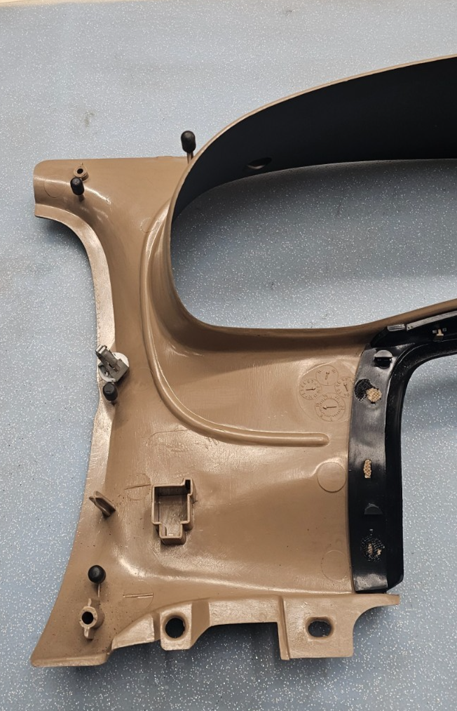 🔥95-06 RANGER EXPLORER Dash INSTRUMENT Cluster BEZEL Speedometer Trim TAN C15