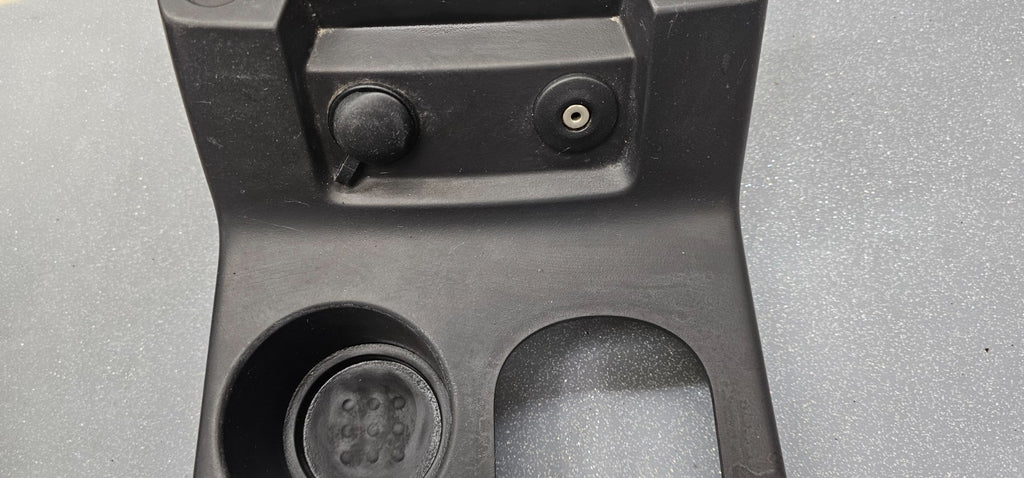 🔥06-10 FORD EXPLORER CENTER CONSOLE SHIFTER SHIFT BEZEL FLOOR CUP HOLDER BLACK