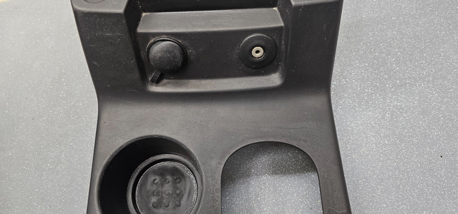 🔥06-10 FORD EXPLORER CENTER CONSOLE SHIFTER SHIFT BEZEL FLOOR CUP HOLDER BLACK