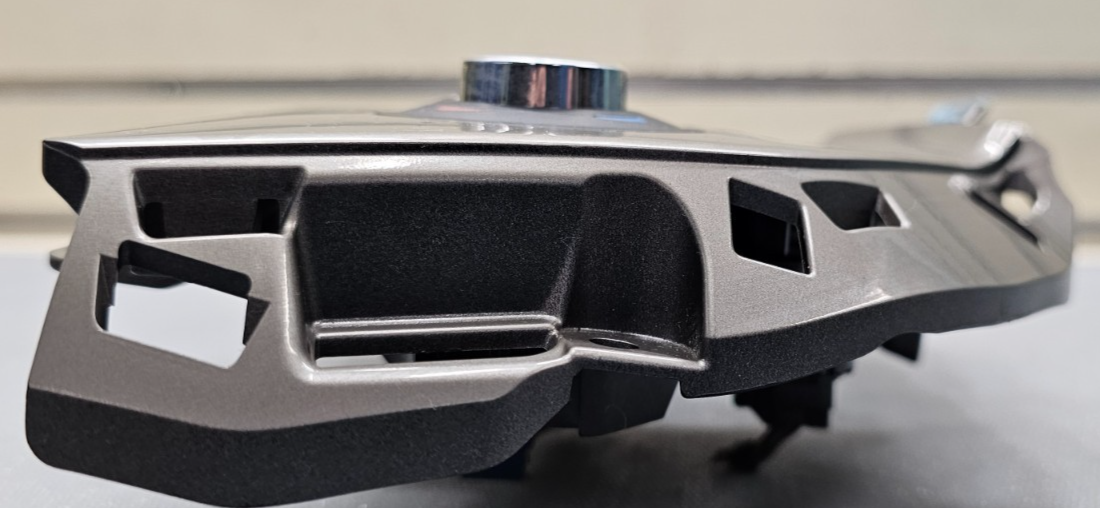 🔥12-14 FORD FOCUS A/C HEATER CLIMATE CONTROL Dash Bezel Temperature SILVER OEM