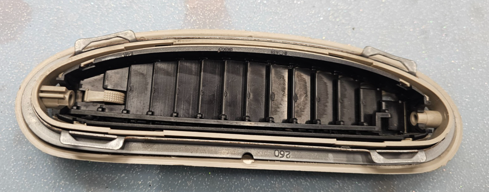 🔥01-07 Grand Caravan Town Country Rear Left A/C AC HVAC Air Vent Heater TAN OEM
