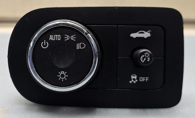 🔥06-11 CHEVY IMPALA HEADLIGHT LAMP FOG TRACTION CONTROL SWITCH BLACK ASSEMBLY