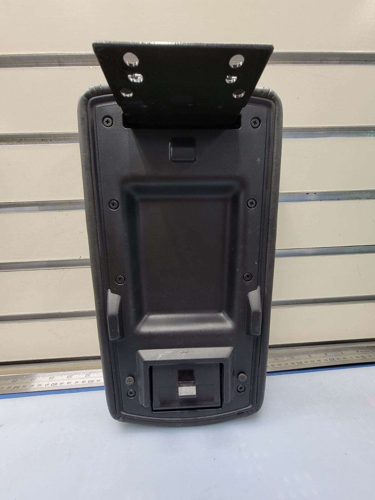 🔥06-13 CHEVROLET IMPALA CENTER CONSOLE ARM REST LID TOP PAD COVER BLACK LEATHER