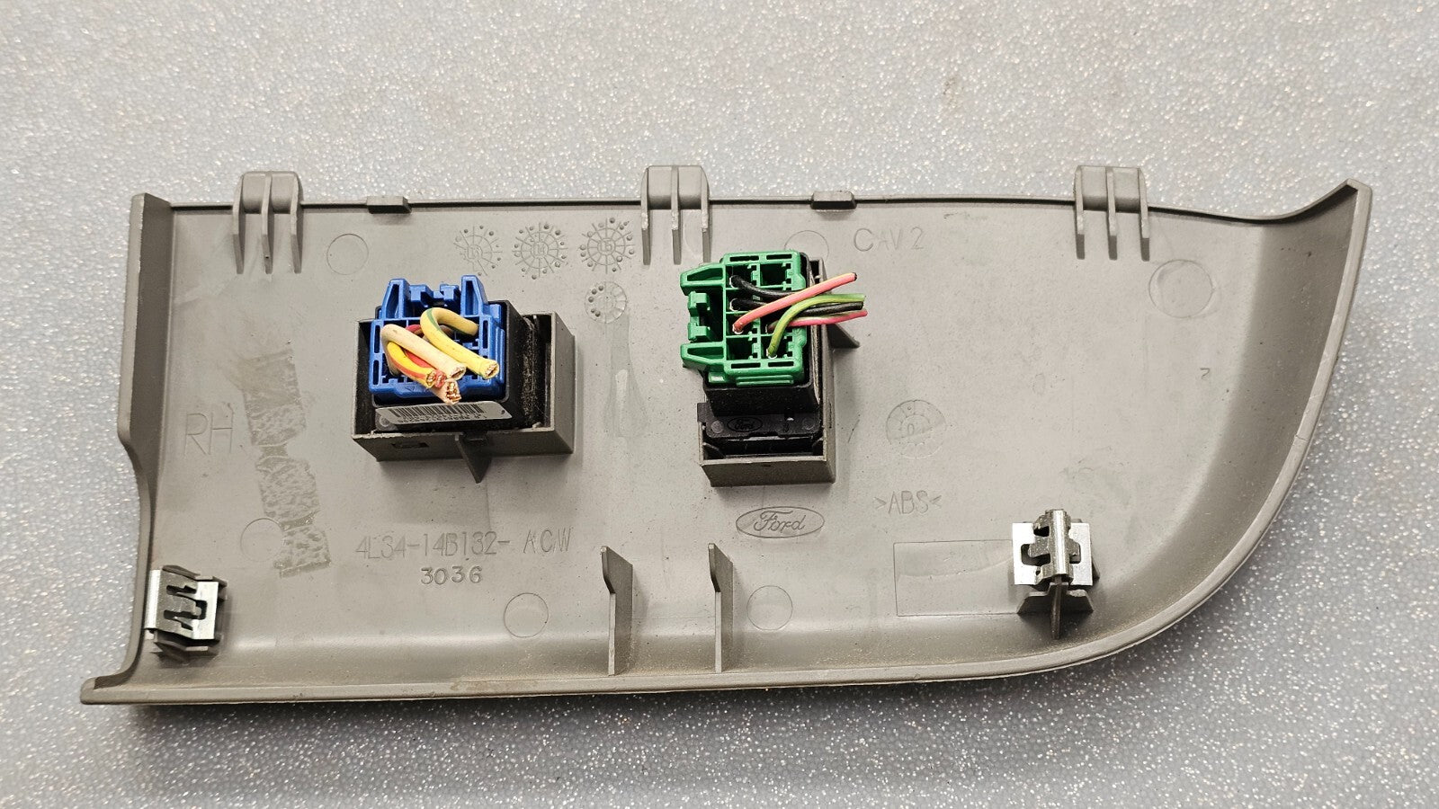 🔥04-08Ford F150 Crown Victoria Right Passenger Window 2 Door Switch TAN WS24