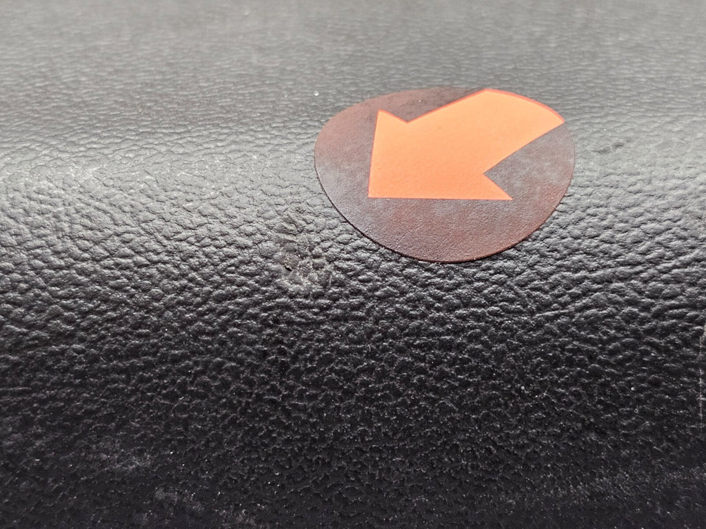 🔥07-09 Saturn Aura Center Console Arm Rest Leather Top Pad Cover Assembly Black