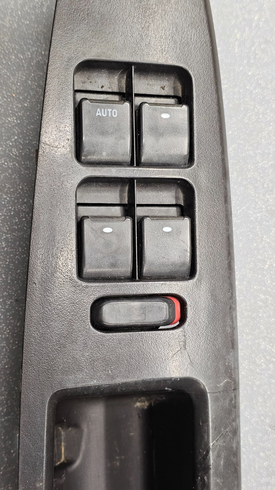 🔥09-16 CHEVY IMPALA LEFT DRIVER MASTER POWER DOOR WINDOW SWITCH BEZEL BLACK
