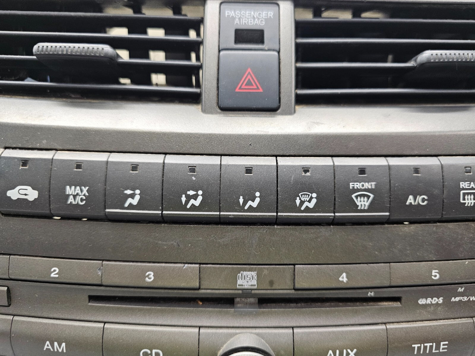 🔥08-12 HONDA ACCORD DASH AM FM RADIO STEREO CD PLAYER RECEIVER OEM