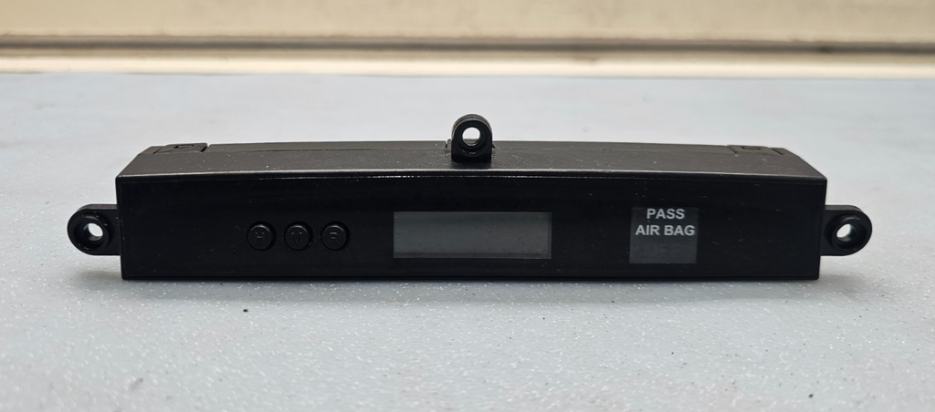 🔥09-12 Hyundai Santa Fe Dash Clock Display  Assembly Passenger Bag Black