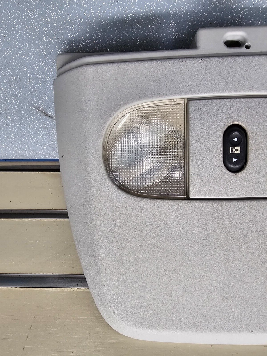 🔥04-08 Ford F150 Overhead Console Center Dome Map Light Storage Roof Rail GRAY