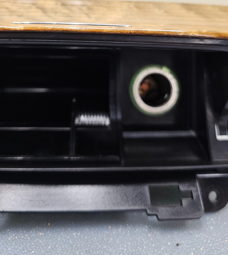 🔥01-08 Jaguar X-Type Center Console Dash Ashtray Ash Tray Wood OEM
