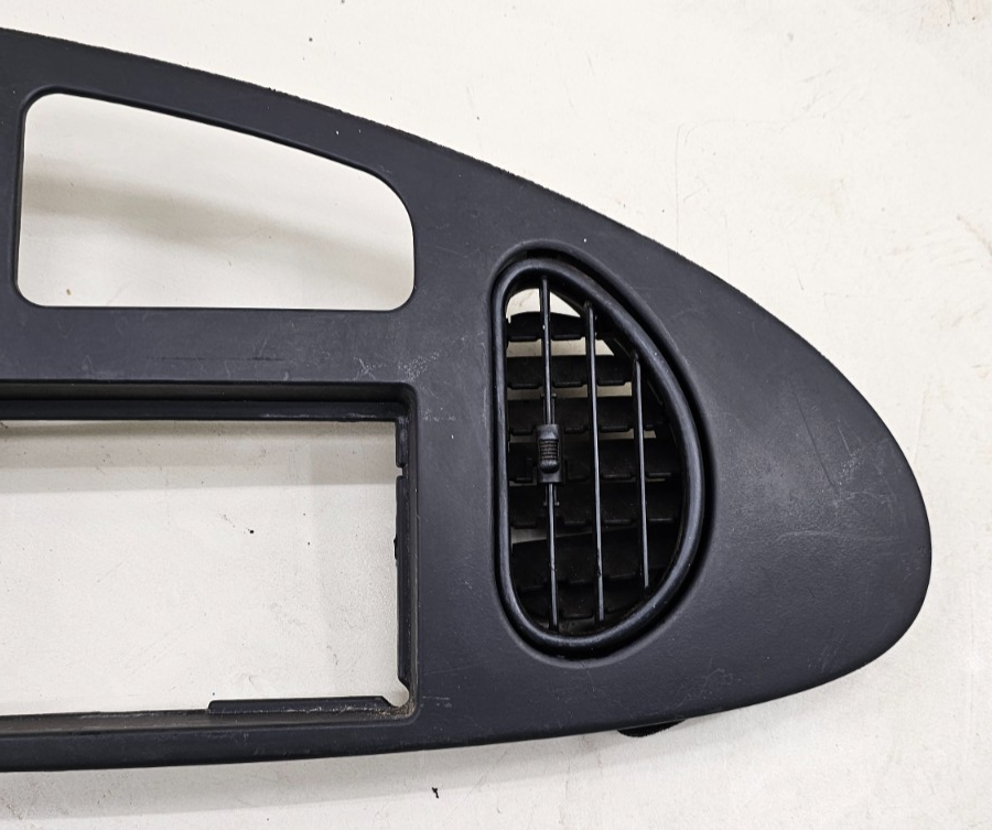 🔥97-03 Ford E-150 Econoline Dash Instrument Cluster Bezel Climate Radio Black