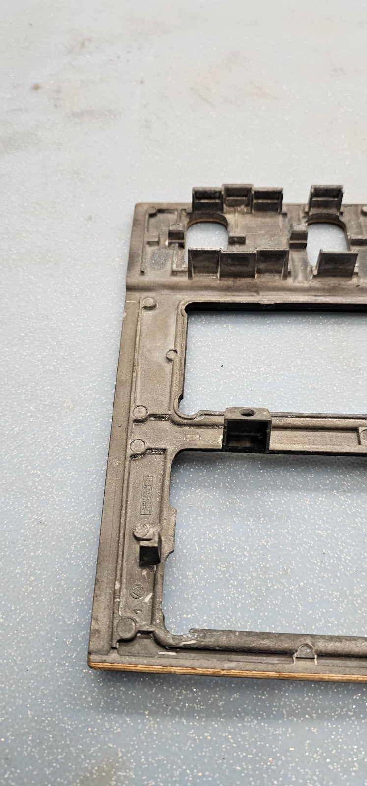 🔥98-03 Mercedes E300 E320 W210 Dash Radio Climate Control Panel Trim Bezel Wood
