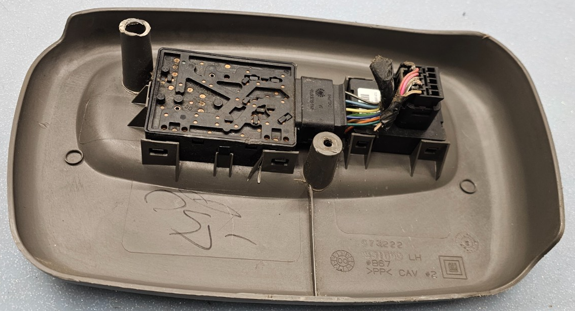 🔥2002-2005 GMC Envoy Power Directional Seat Switch LEFT DRIVER Side GRAY OEM
