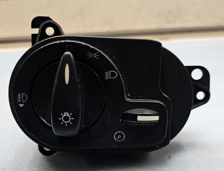 🔥04-07 Focus Dash Headlight Control Switch Head Fog Lamp Light Switch Black