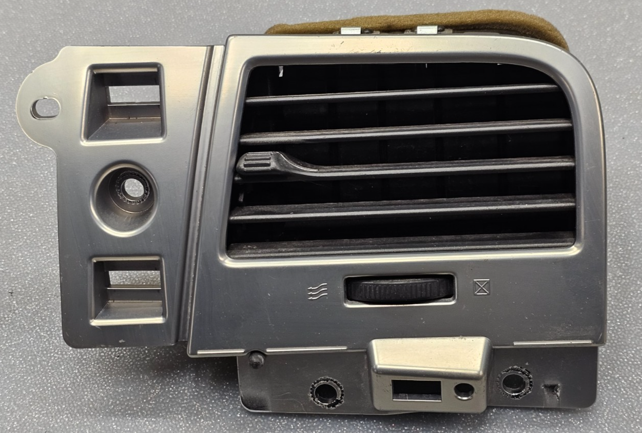 🔥09-12 LINCOLN MKS DASH RIGHT PASSENGER AIR VENT A/C AC HEATER PANEL SILVER