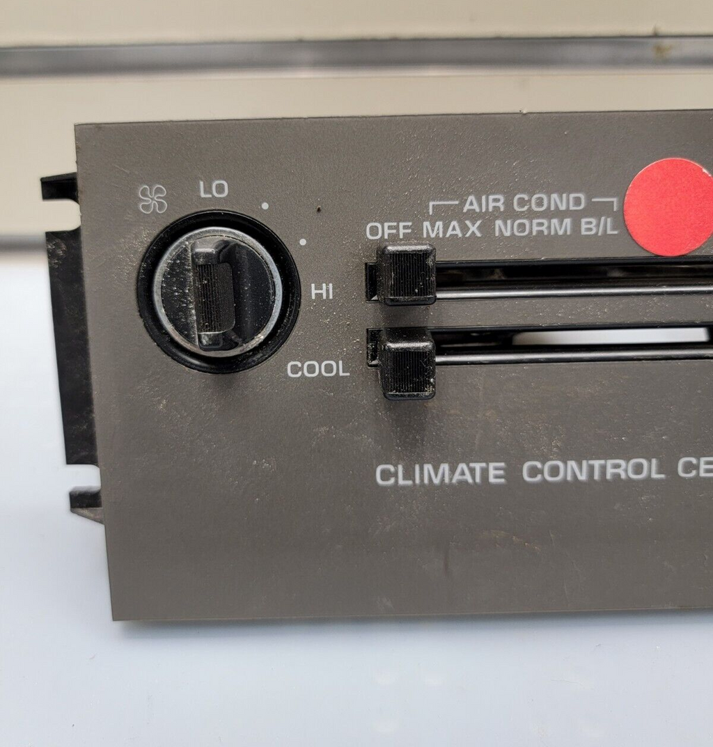 🔥1991-1993 CHEVROLET CAPRICE BUICK ROADMASTER AC/HEAT CLIMATE CONTROL REAR OEM