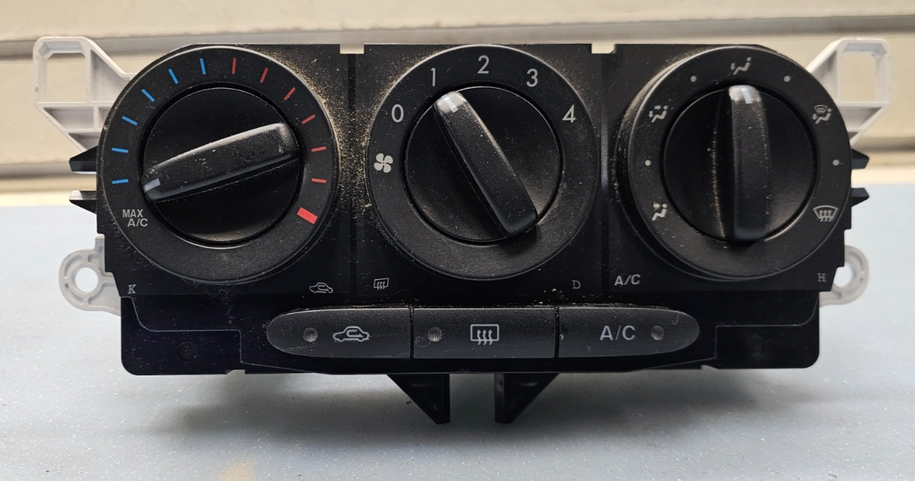 🔥07-09 MAZDA CX-7 Dash AC A/C HVAC Heater Climate Temperature Control Black