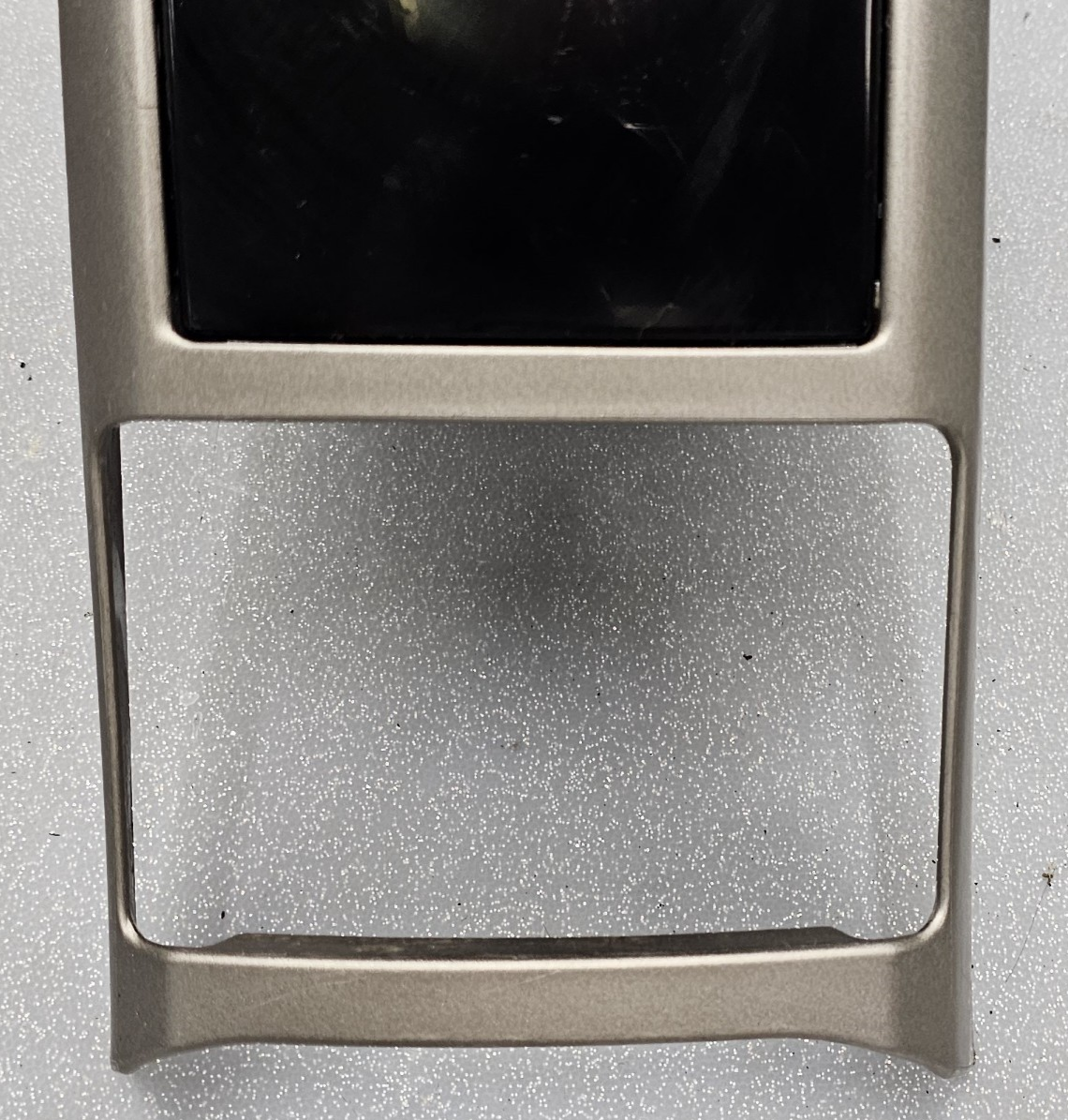 🔥04-09 TOYOTA PRIUS CENTER CONSOLE CUP DRINK HOLDER BEZEL STORAGE SILVER/BLACK