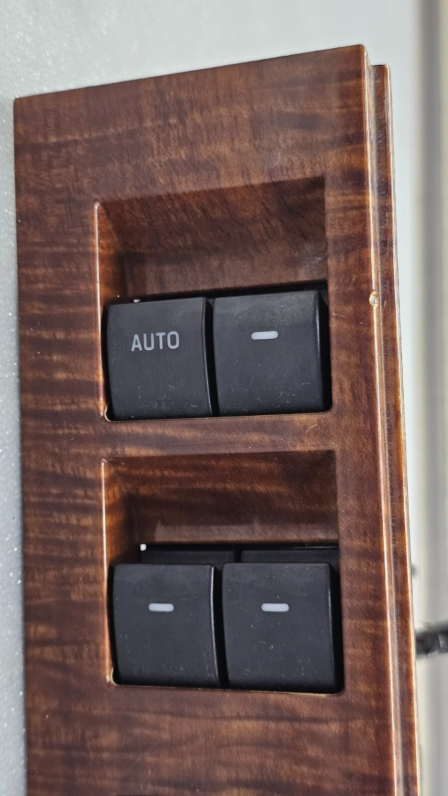 🔥06-10 EXPLORER MOUNTAINEER FRONT LEFT DRIVER MASTER WINDOW LOCK SWITCH WOOD