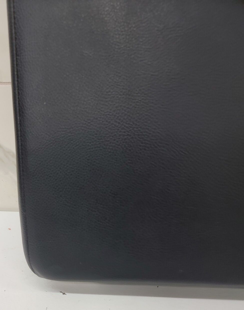 02-08 Dodge RAM Center Console Jump Seat ARMREST Cover Lid Leather Dark Gray JS7