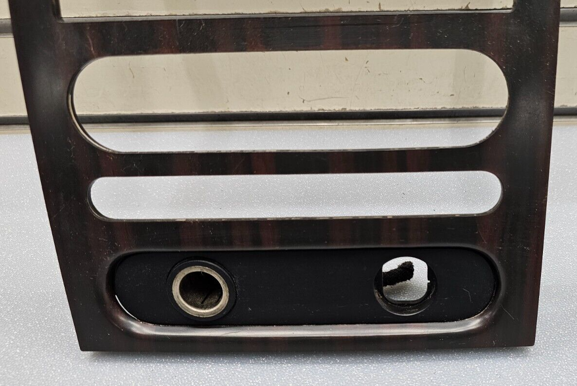 🔥04-08 Ford F150 Dash AM FM Radio Stereo Display Climate Bezel Trim Panel Wood
