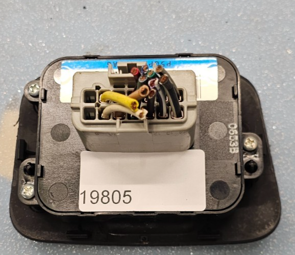 🔥02-04 LIBERTY LEFT DRIVER MASTER POWER WIINDOW SWITCH REGULATOR ASSEMBLY BLACK