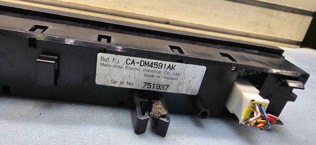 🔥2003-2008 Mazda 6 Center Digital Clock Display Screen 10 Pin OEM