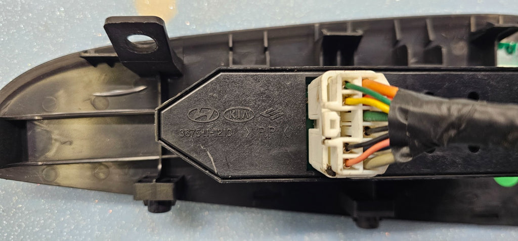 🔥07-10 Elantra Power Front Right Passenger Window Door Switch Assembly Black