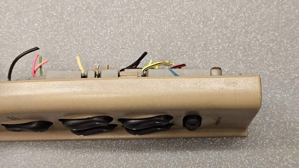 🔥98-02 Crown Victoria Grand Marquis Power Left Driver Master Window Switch Tan