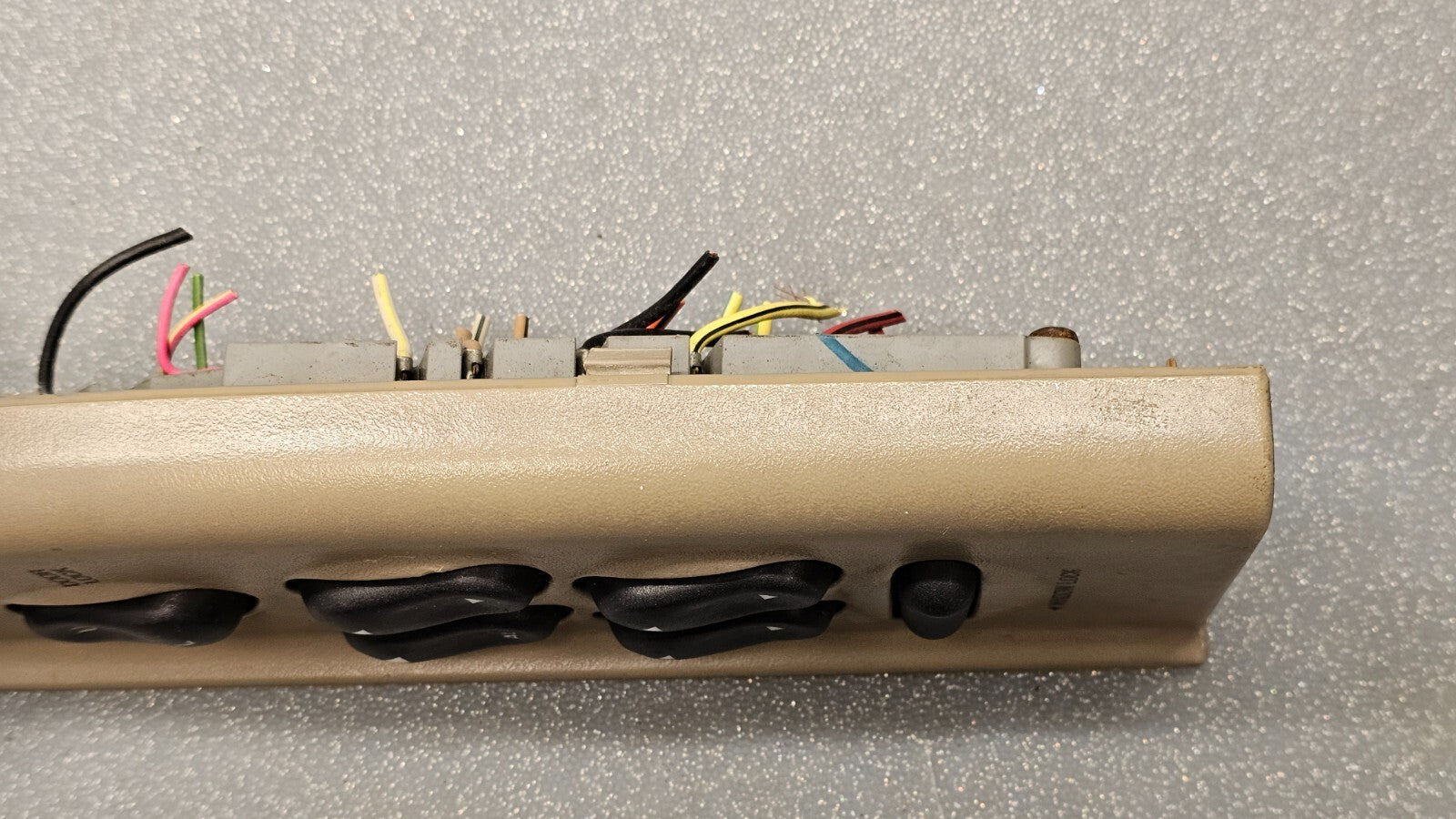 🔥98-02 Crown Victoria Grand Marquis Power Left Driver Master Window Switch Tan