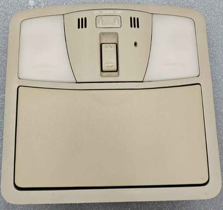 🔥09-14 Maxima Murano Rogue Overhead Console Storage Dome Map Light Lamp Tan