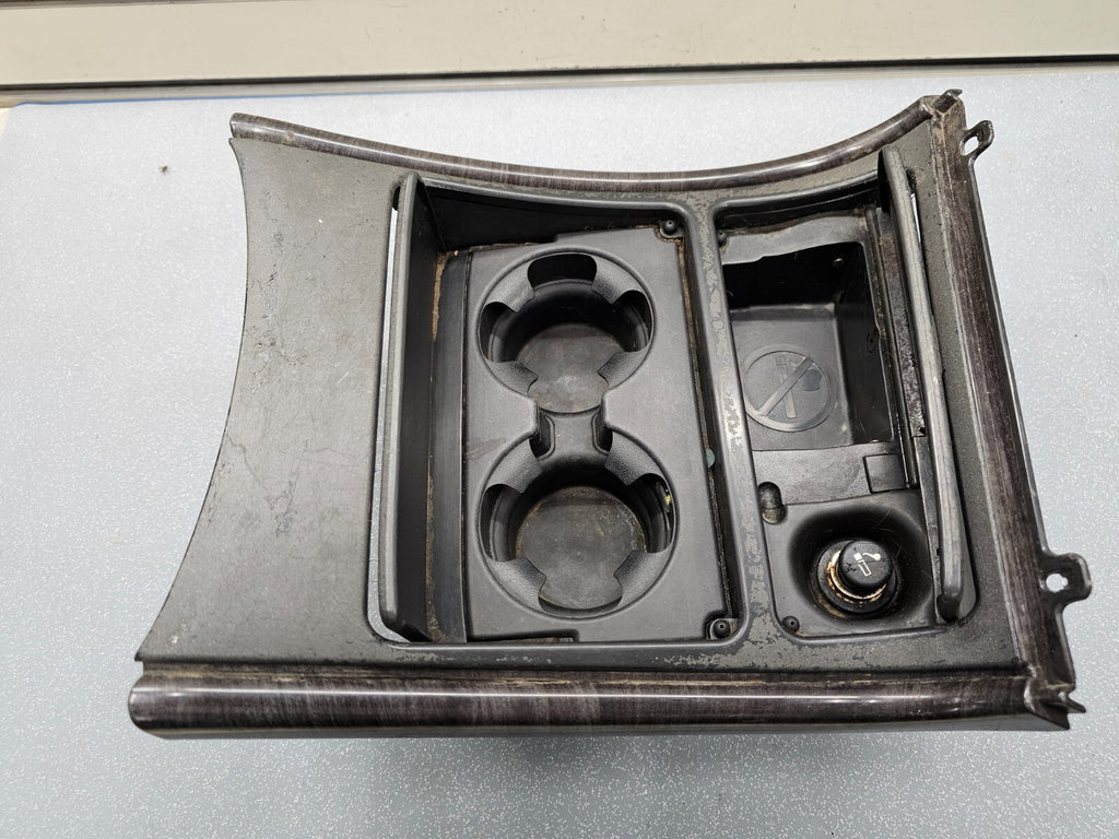 🔥99-02 CHEVY GMC Center Console Dash Trim Panel Ashtray Cup Drink Holder GRAY