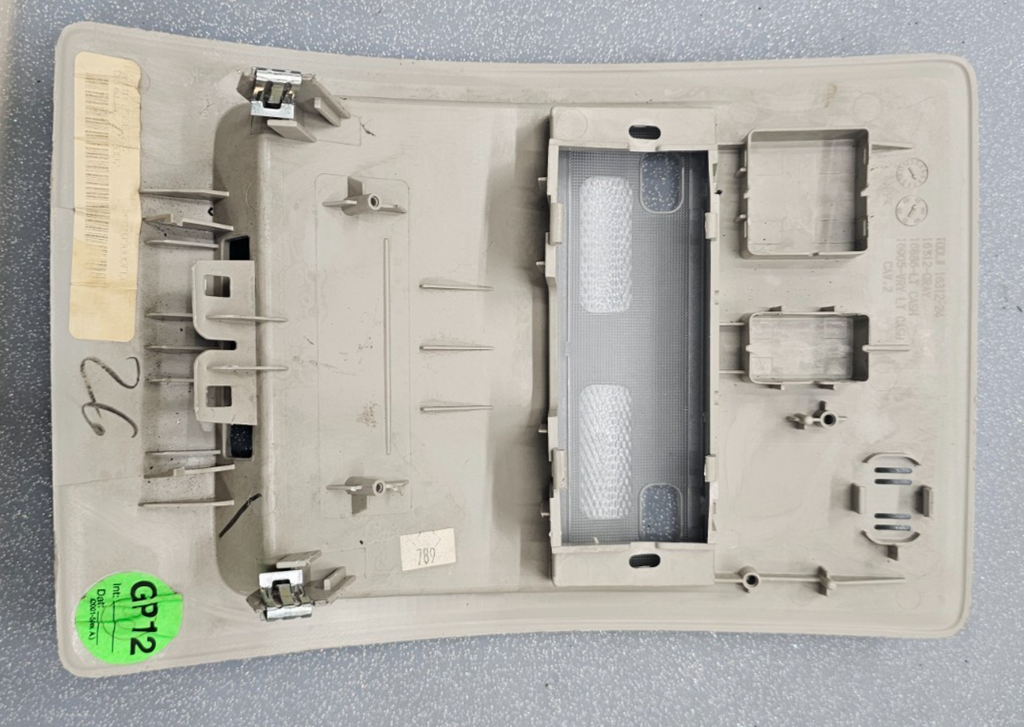 🔥07-13 Chevy Silverado Sierra Overhead Console Map Dome Light Roof Storage TAN