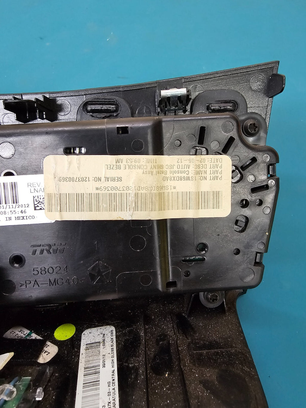 🔥11-14 CHRYSLER 200 DODGE AVENGER DASH A/C HEAT TEMPERATURE CLIMATE CONTROL OEM