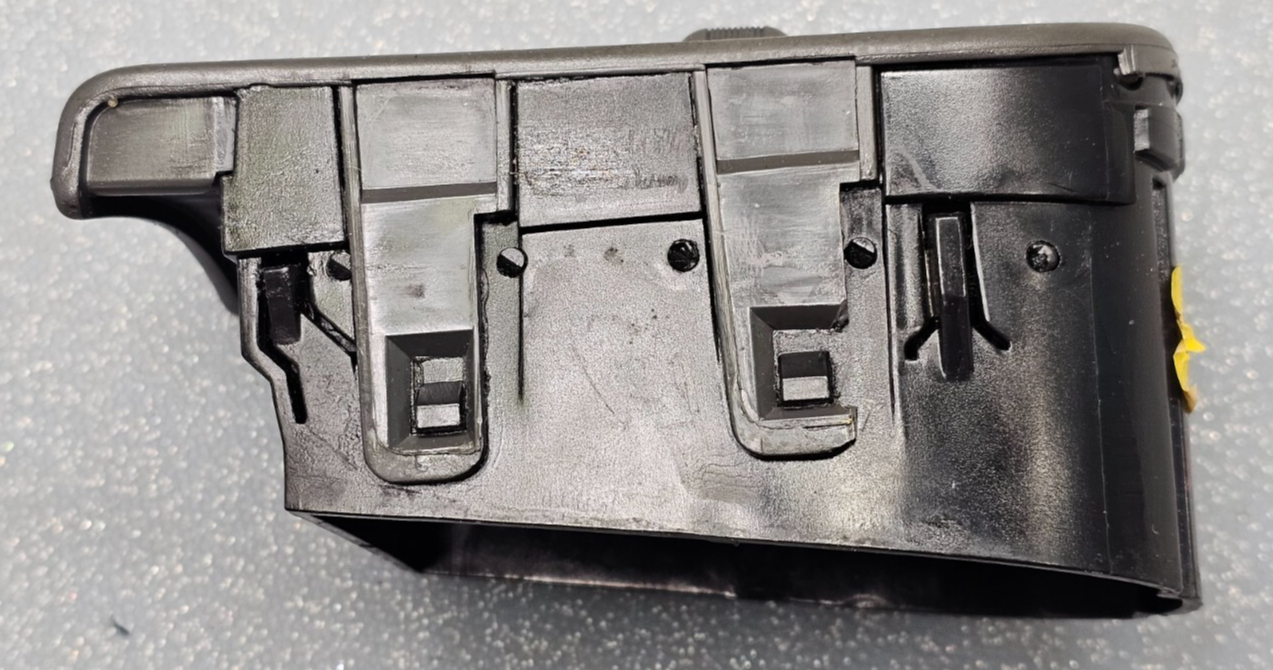 🔥97-05 Century Regal Dash Right Passenger A/C AC Air Vent Heater Panel Gray