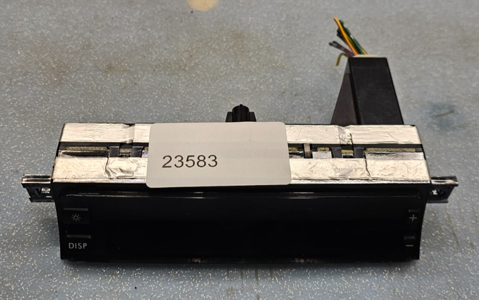 🔥2005 SUBARU LEGACY OUTBACK DIGITAL CENTER DASH AUTO CLOCK ASSEMBLY BLACK OEM
