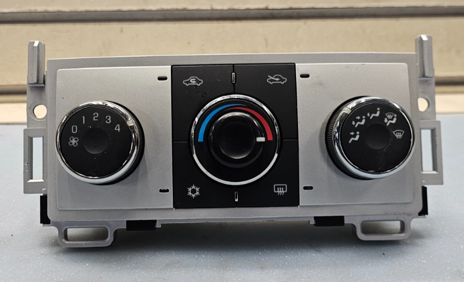 🔥08-12 Malibu Dash Heater Climate Temperature Control Air Conditioner Silver