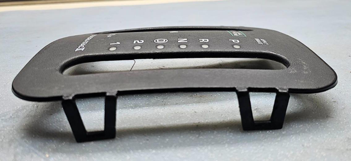 🔥99-04 JEEP GRAND CHEROKEE QUADRA-DRIVE SHIFTER FACE PLATE BEZEL OEM BLACK
